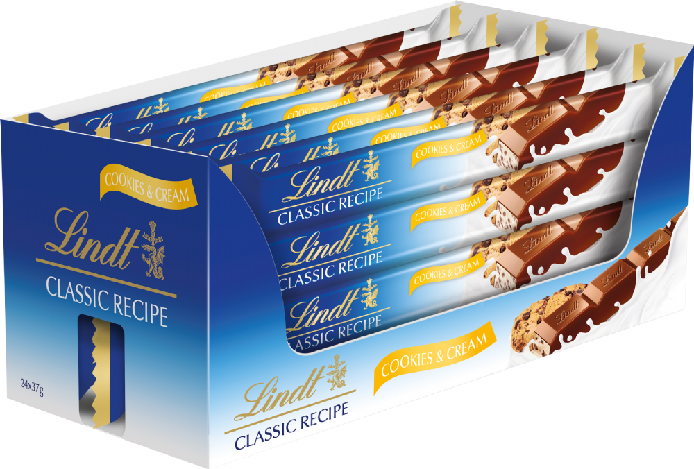 Lindt Classic Recipe - Cookies & Cream 37g