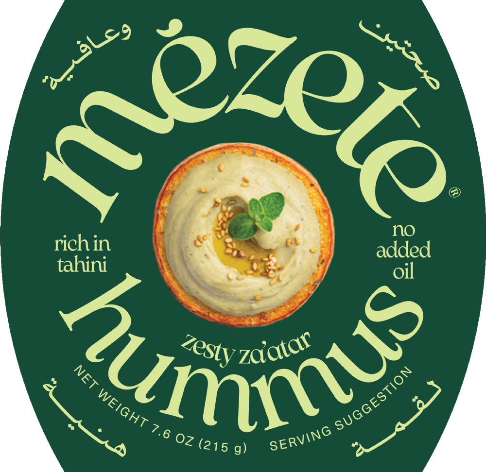Mèzete Zesty Za'atar Hummus 200g