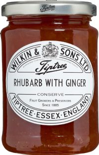 WILKIN & SONS - 'TIPTREE' Rhubarb with Ginger Conserve 340g