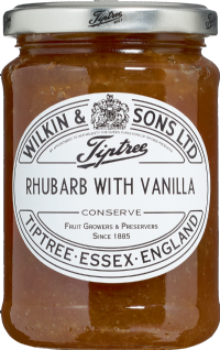 WILKIN & SONS - 'TIPTREE' Rhubarb with Vanilla Conserve 340g