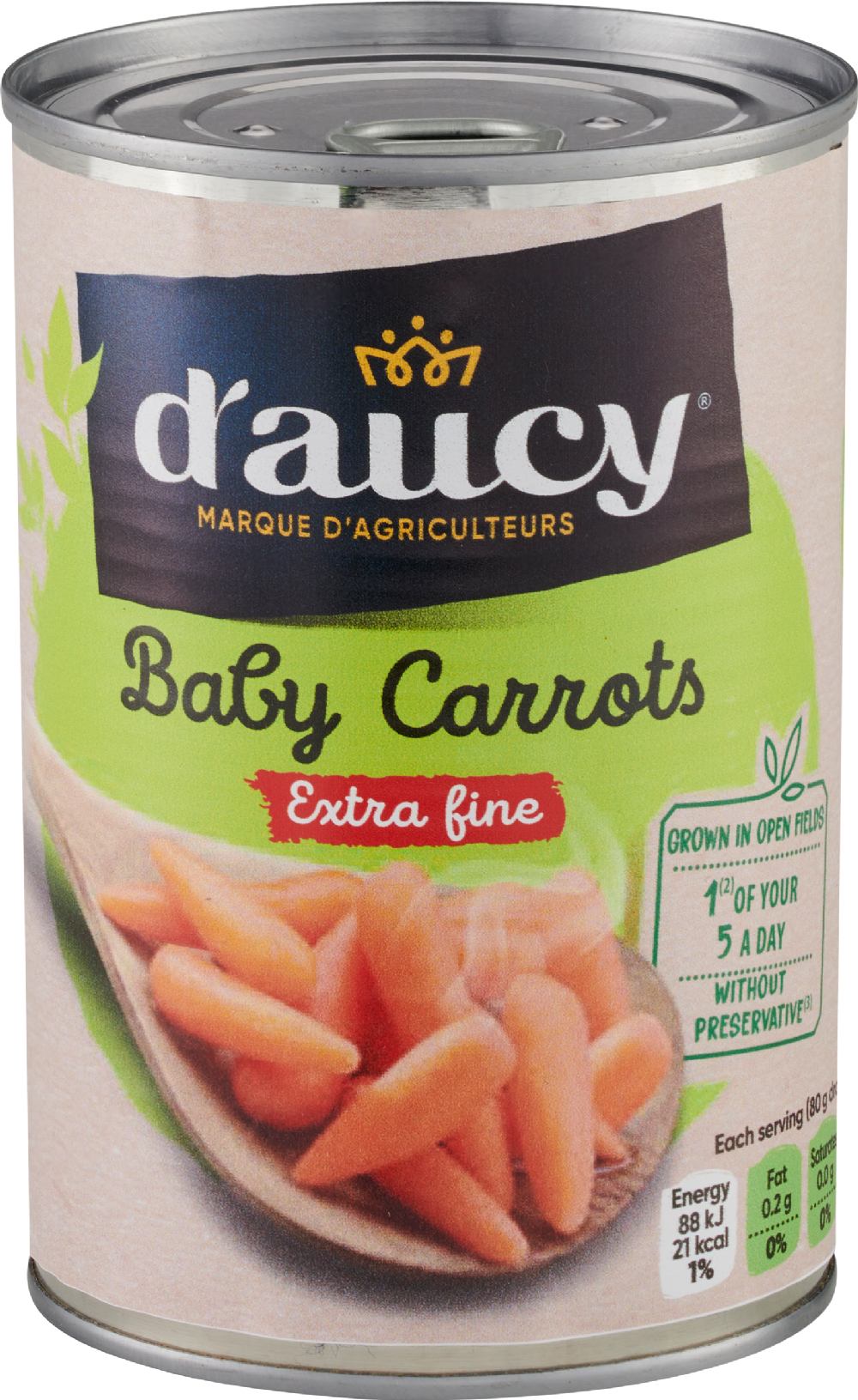 D'AUCY Baby Carrots - Extra Fine 400g