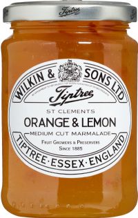 WILKIN & SONS - 'TIPTREE' ‘St Clements’ Orange & Lemon Marmalade (Medium Cut) 340g