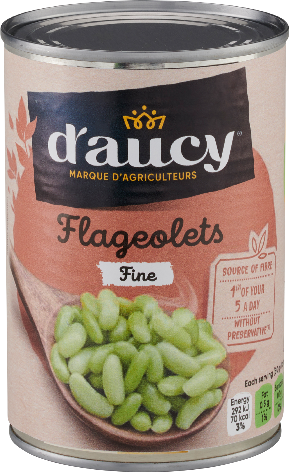 D'AUCY Flageolets - Fine 400g