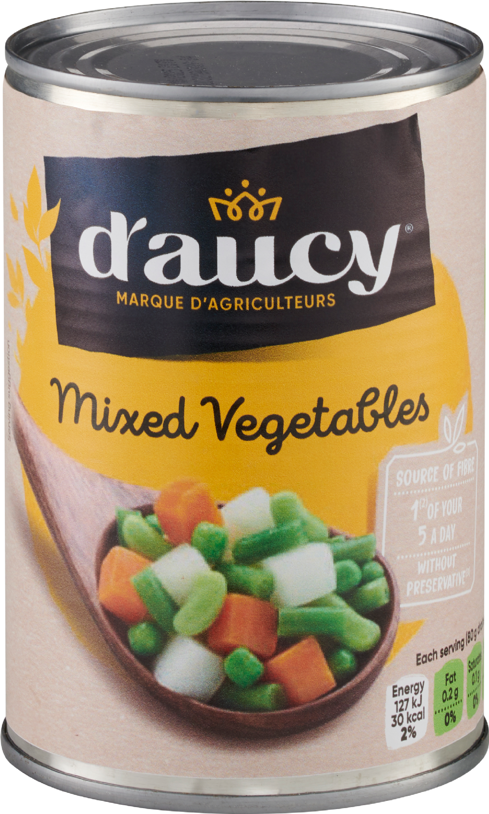 D'AUCY Mixed Vegetables 400g