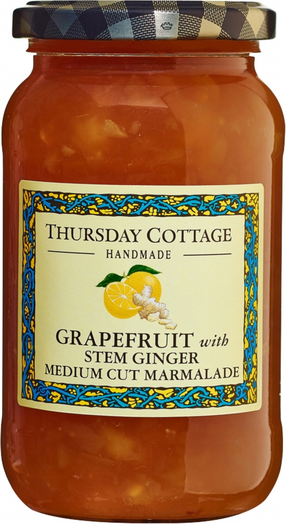 THURSDAY COTTAGE Grapefruit with Stem Ginger Marmalade 454g (059471720023)