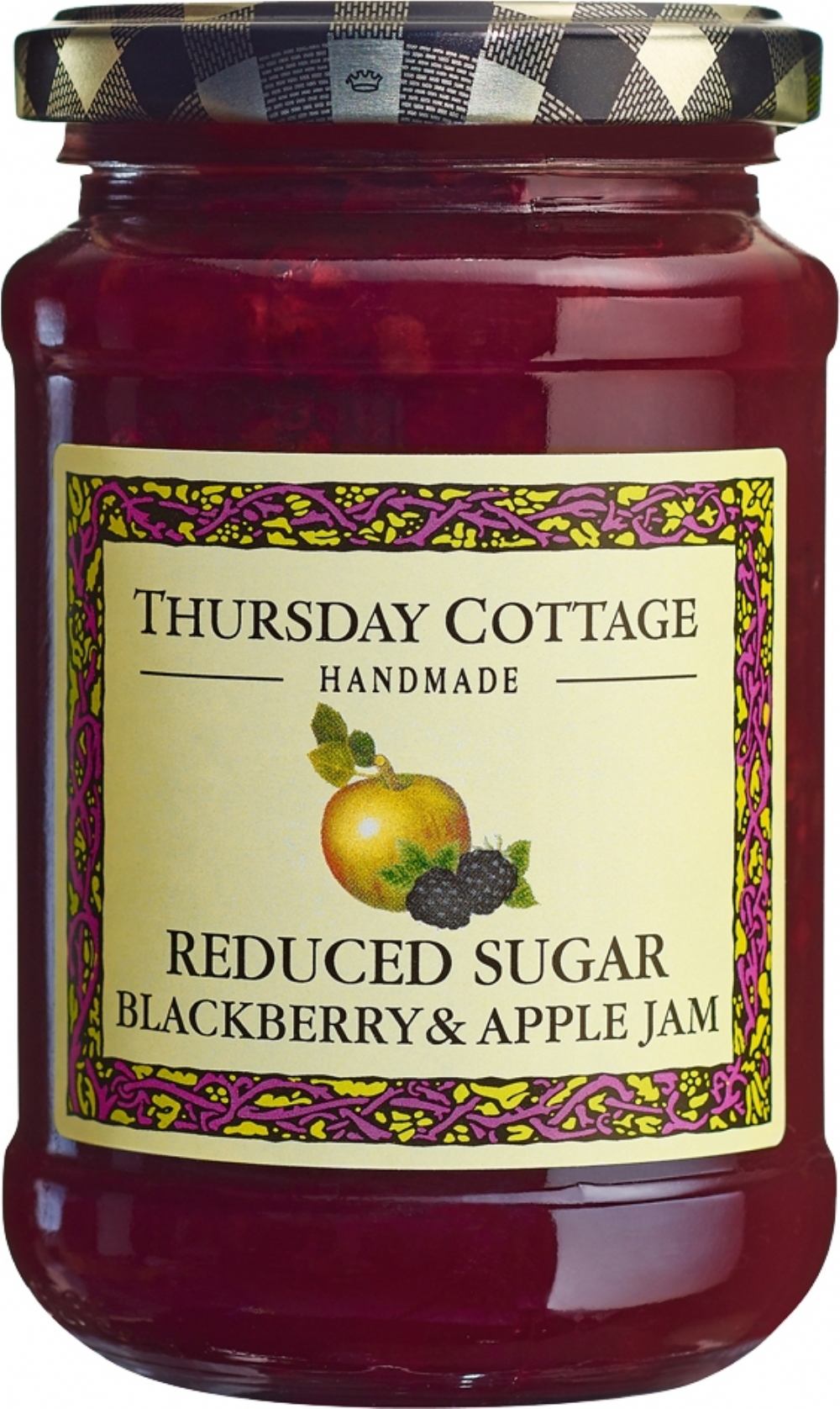 THURSDAY COTTAGE Blackberry & Apple Jam - Reduced Sugar