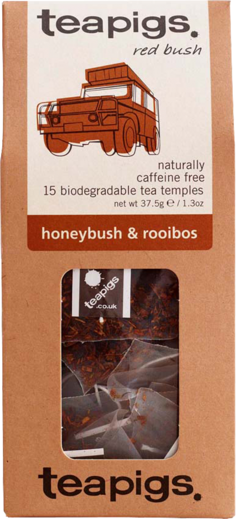 TEAPIGS 15 Honeybush & Rooibos 37.5g