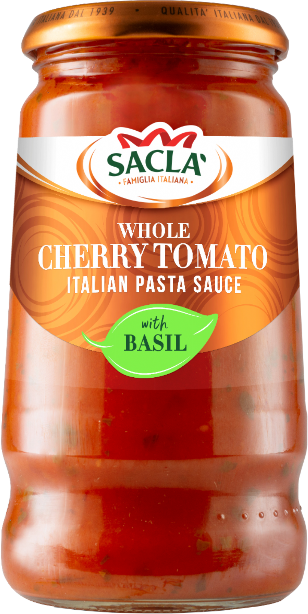 SACLA Whole Cherry Tomato & Basil Pasta Sauce 350g