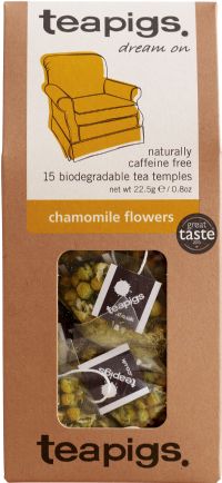 TEAPIGS 15 Chamomile Flowers Tea Temples 22.5g
