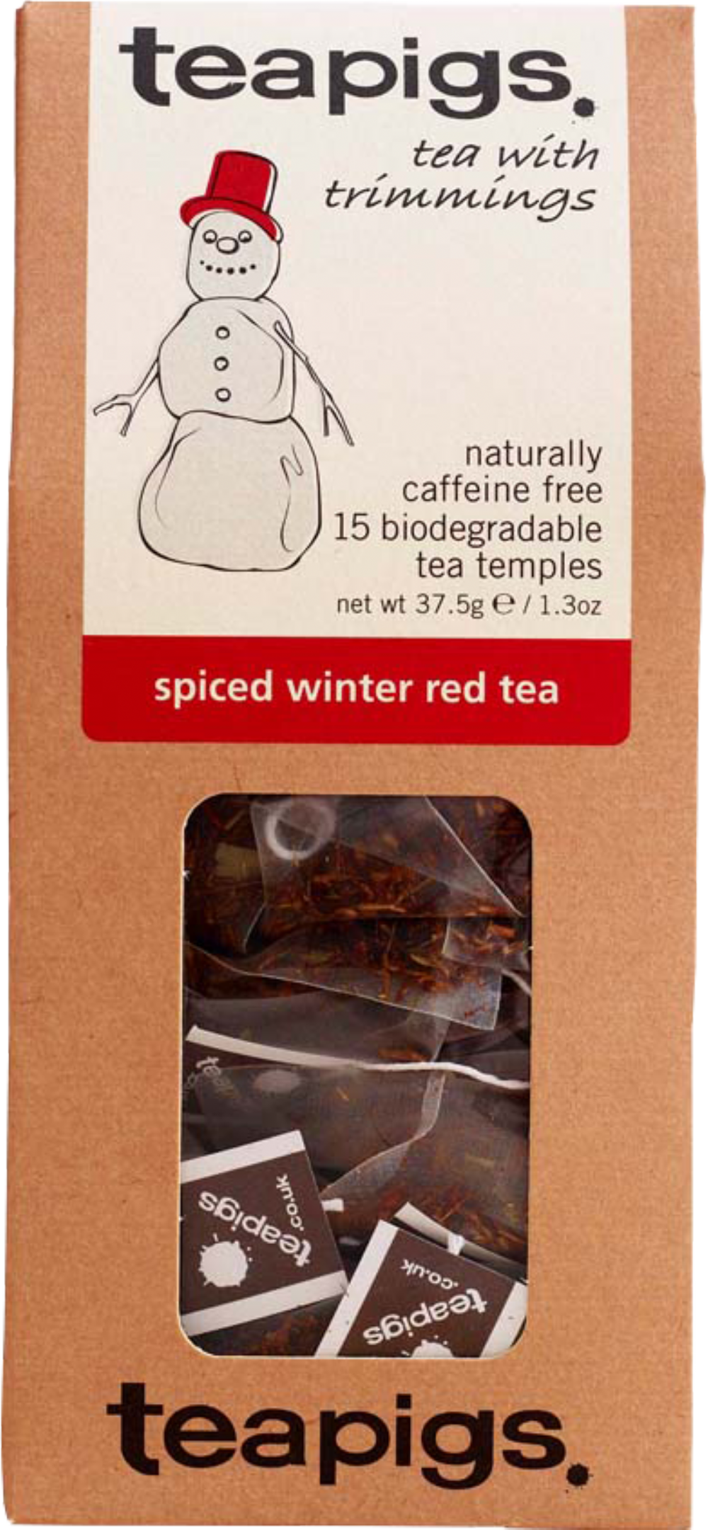 TEAPIGS Spiced Winter Red Tea 15's
