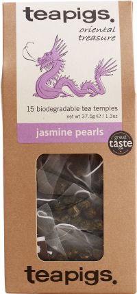 TEAPIGS 15 Jasmine Pearls Tea Temples 37.5g