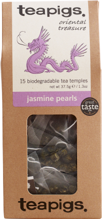 TEAPIGS 15 Jasmine Pearls Tea Temples 37.5g