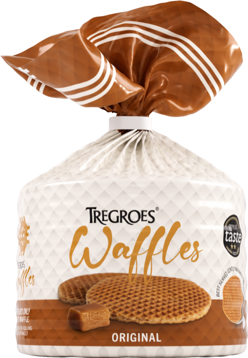 TREGROES Toffee Waffles