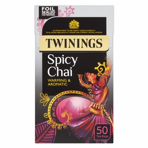 TWININGS Spicy Chai Teabags 50's