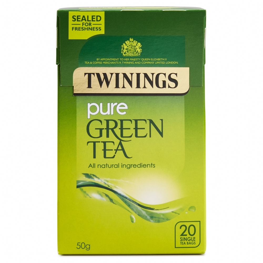 TWININGS Pure Green Tea - 20 Teabags