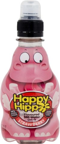 VILLA SOFT DRINKS Wild Water Strawberry - Happy Hippo 270ml