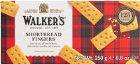 WALKER'S Pure Butter Shortbread Fingers 250g