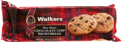WALKERS Chocolate Chip Shortbread 175g