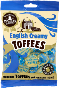 WALKER'S NONSUCH English Creamy Toffees - Bag 150g