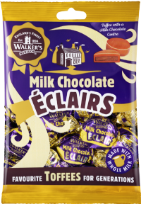 WALKER'S NONSUCH Milk Chocolate Éclairs - Bag 150g
