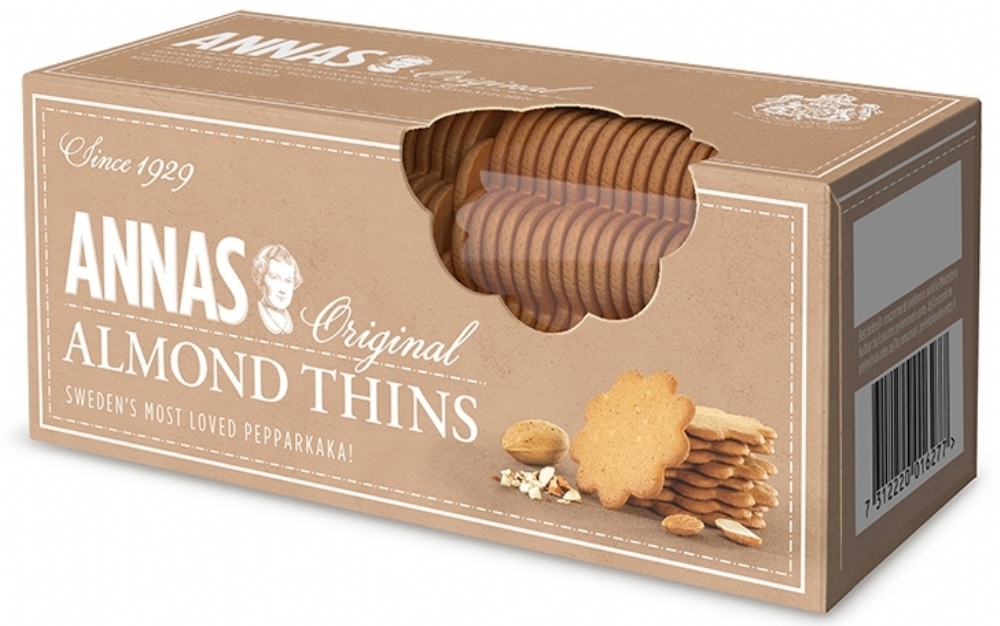 ANNA'S Almond Thins 150g