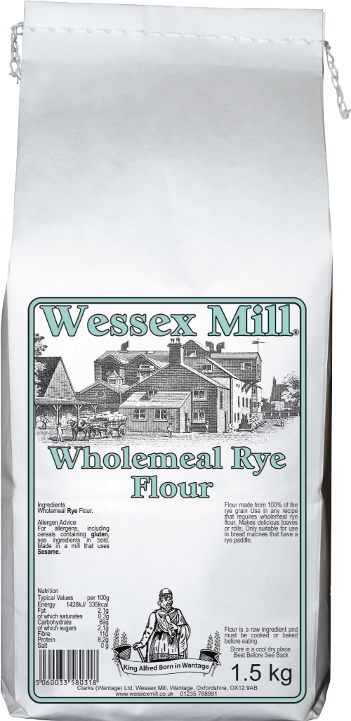 WESSEX MILL Wholemeal Rye Flour 1.5kg