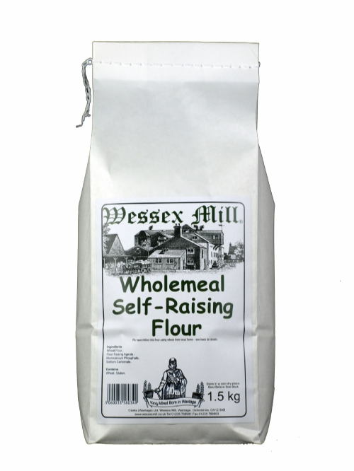 WESSEX MILL Wholemeal Self-Raising Flour 1.5kg