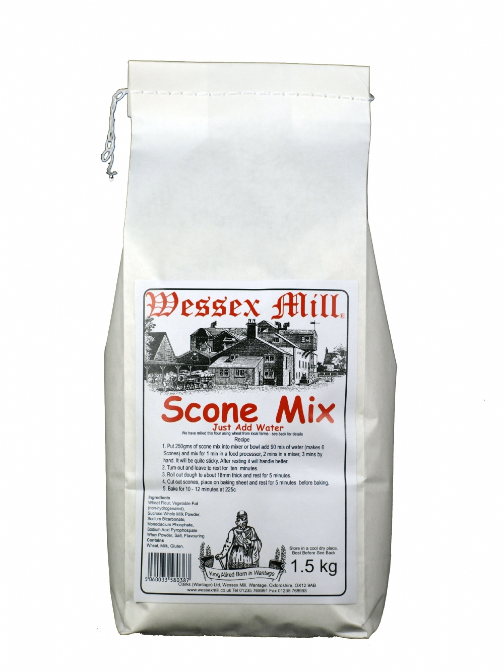 WESSEX MILL Scone Mix 1.5kg (5060033580387)