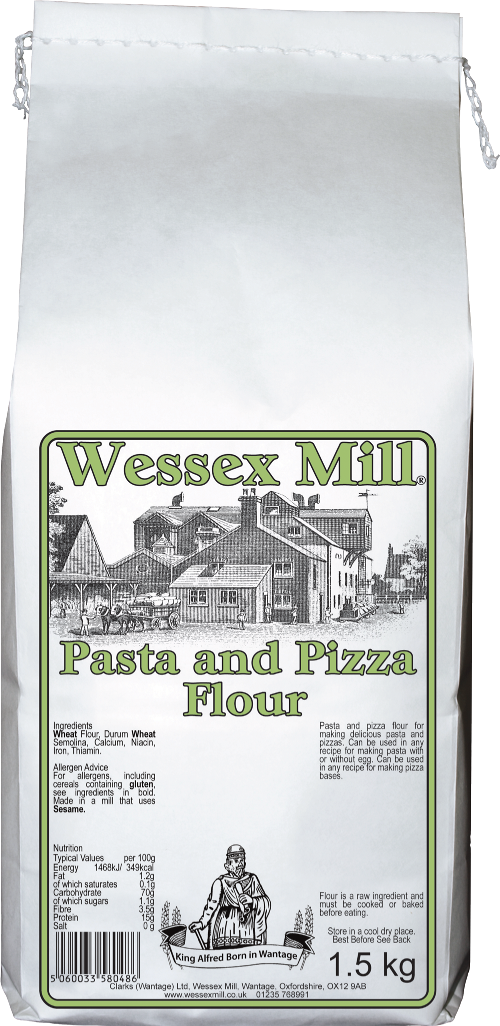 WESSEX MILL Pasta & Pizza Flour 1.5kg