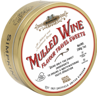 SIMPKINS Mulled Wine Flavour Travel Sweets Tin 200g