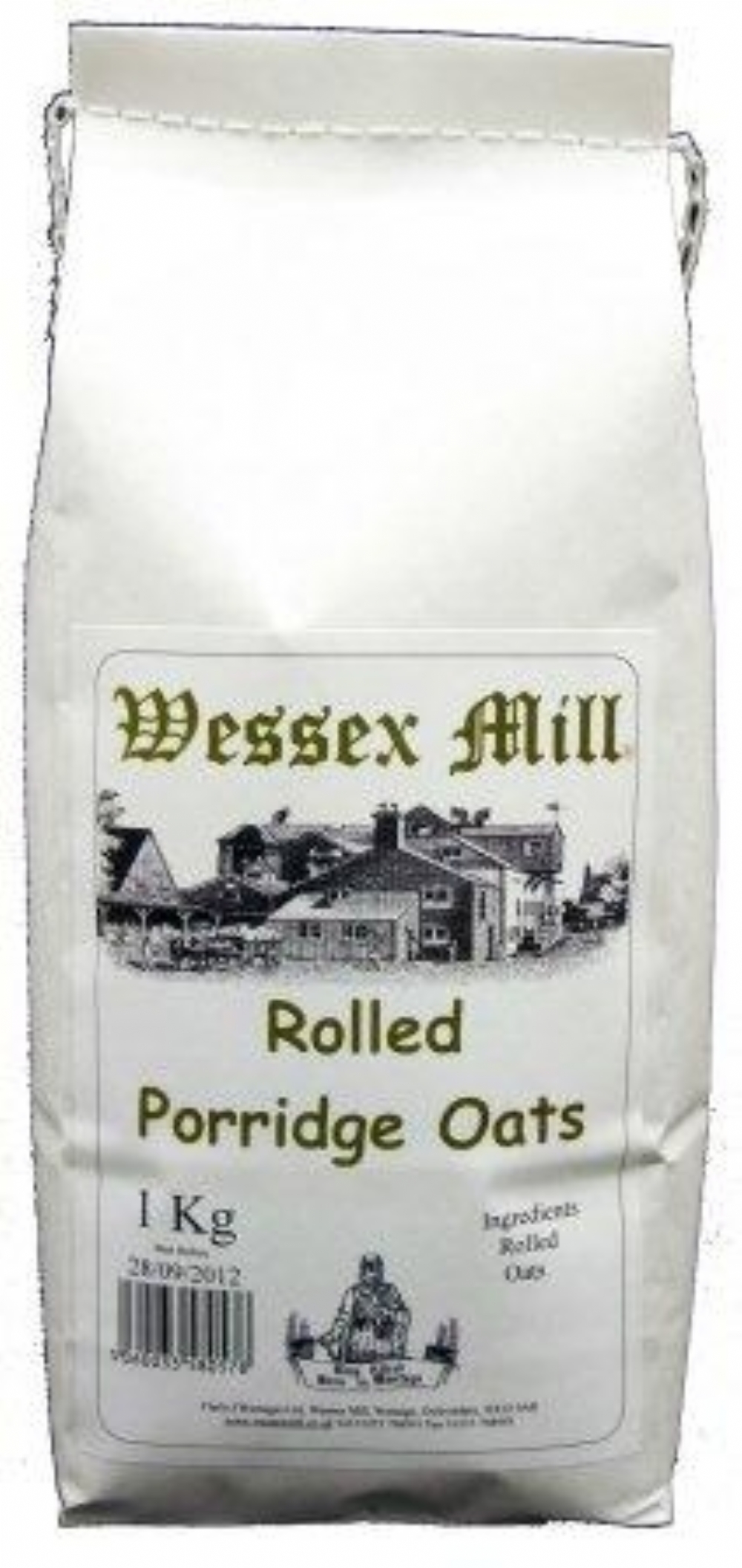 WESSEX MILL Rolled Porridge Oats 1kg (5060033580578)