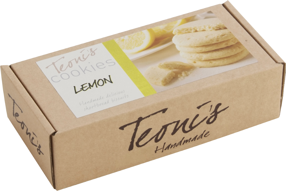 TEONI'S Lemon Shortbread 150g