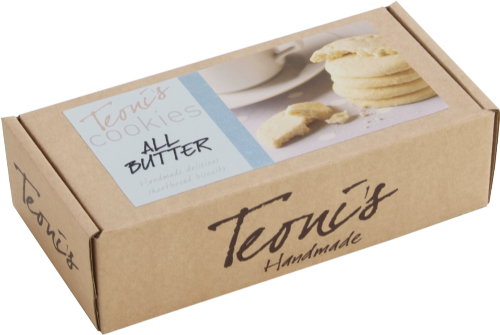 TEONI'S All Butter Shortbread 150g