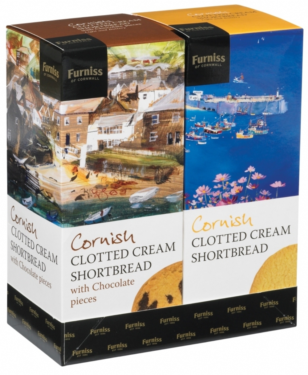 FURNISS Cornish Clotted Cream Shortbread Gift Pack 400g (5010254020100)
