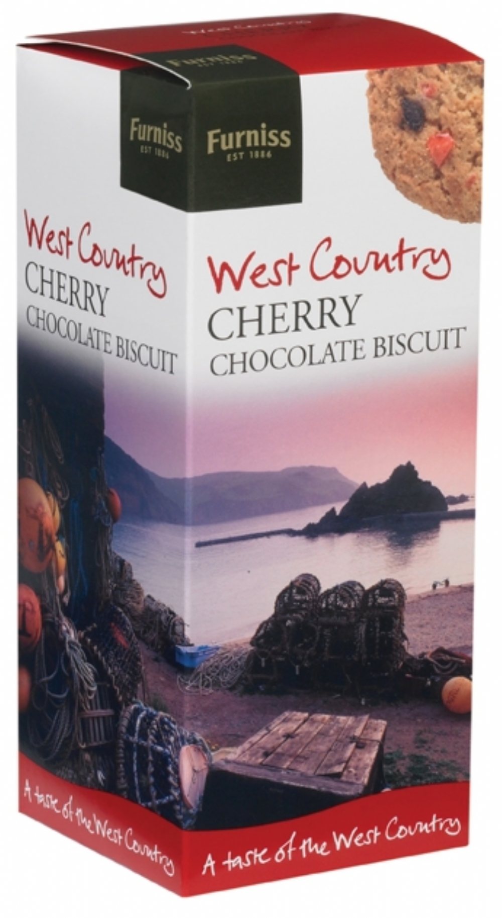 FURNISS West Country Cherry Chocolate Biscuits 200g (5010254023101)