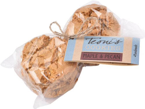 TEONI'S Maple & Pecan Oat Crunch Cookies 300g