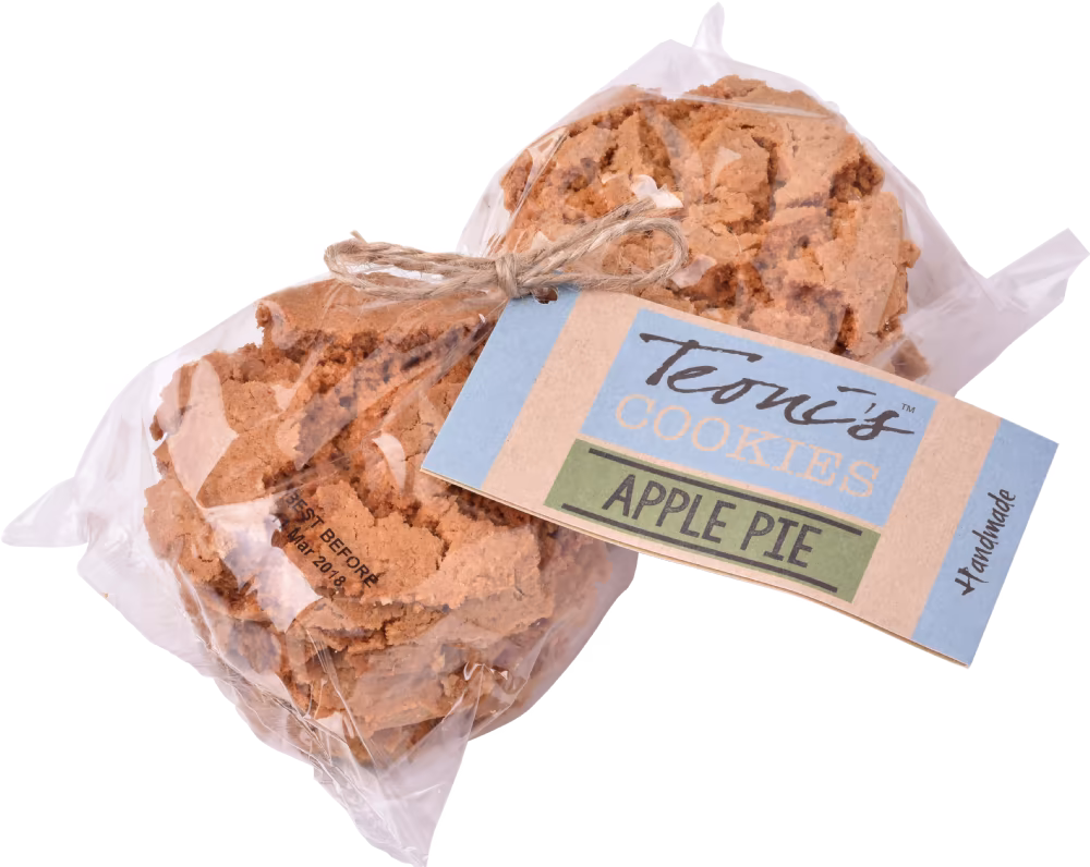 TEONI'S Apple Pie Oat Crunch Cookies 300g