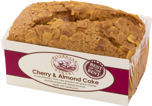 RIVERBANK BAKERY Cherry & Almond Cake