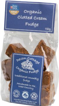 DEVON COTTAGE Organic Clotted Cream Fudge - Bag 150g