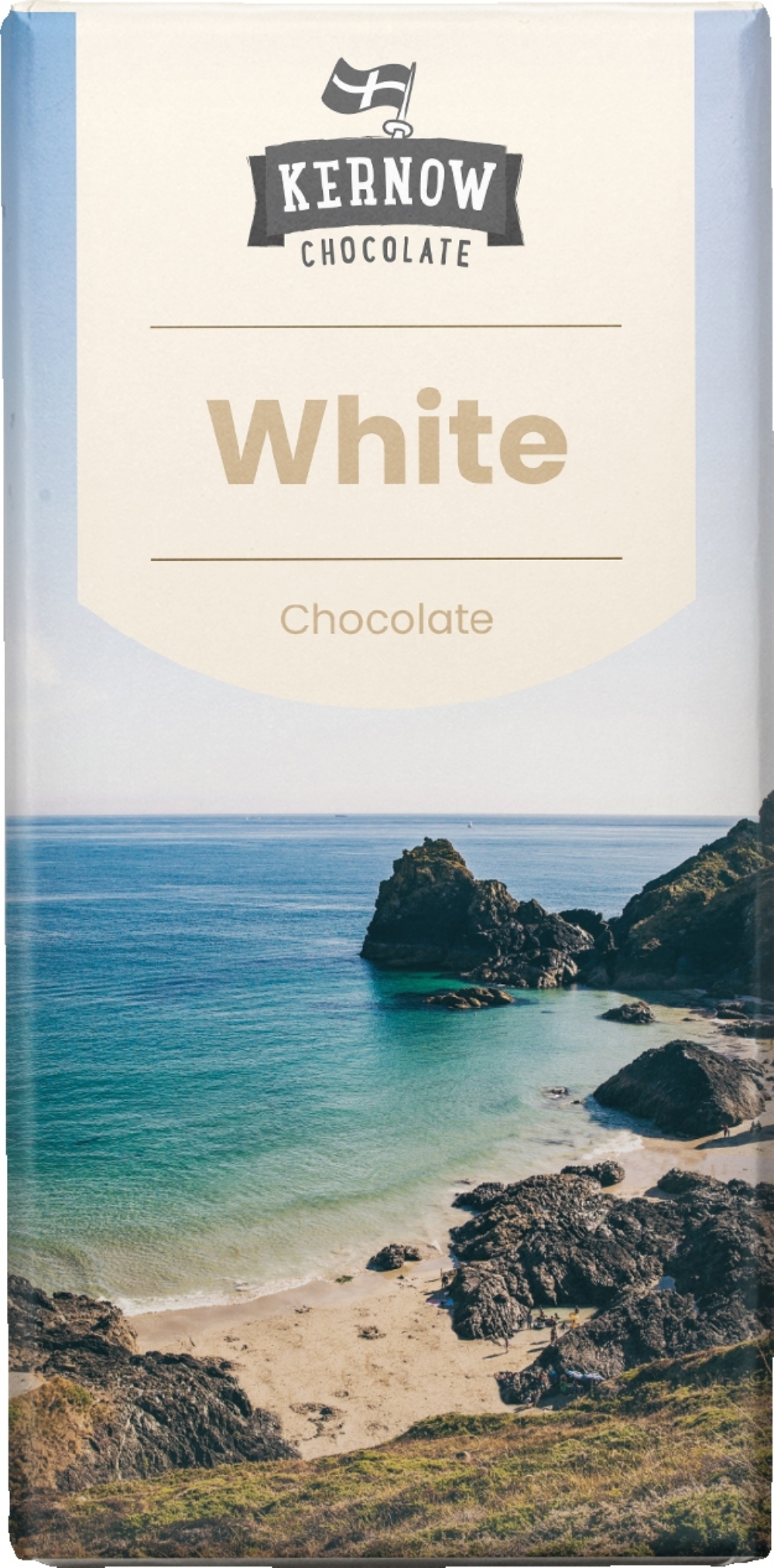KERNOW White Chocolate Bar 100g