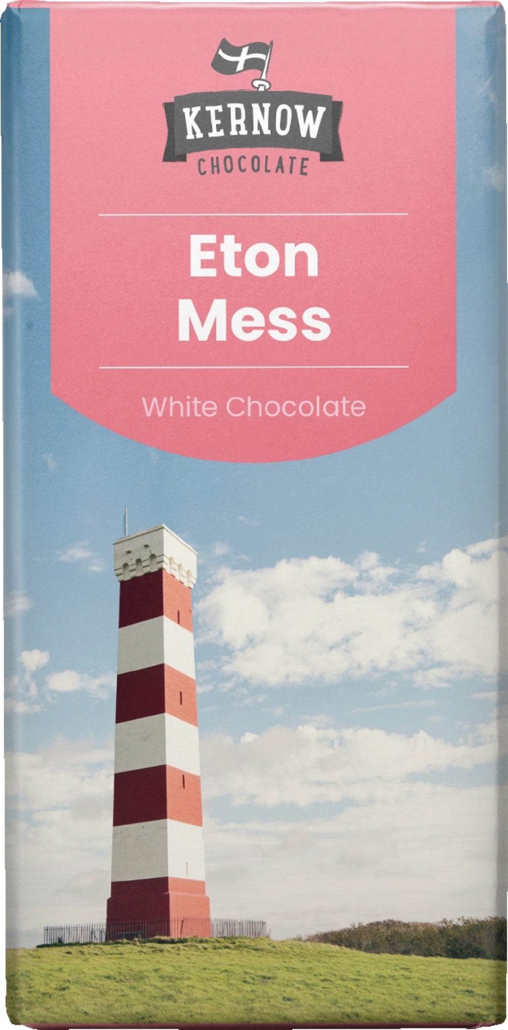 KERNOW Eton Mess White Chocolate Bar 95g