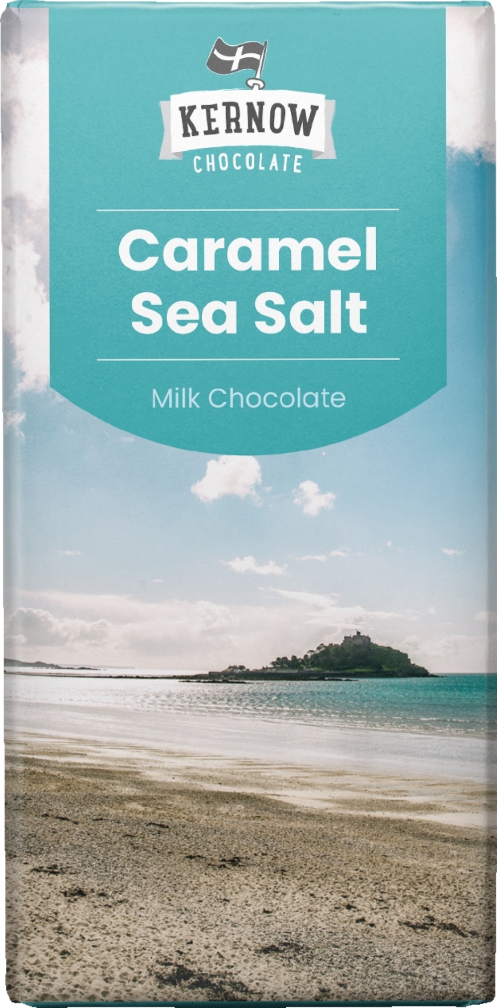 KERNOW Caramel Sea Salt Chocolate Bar 100g