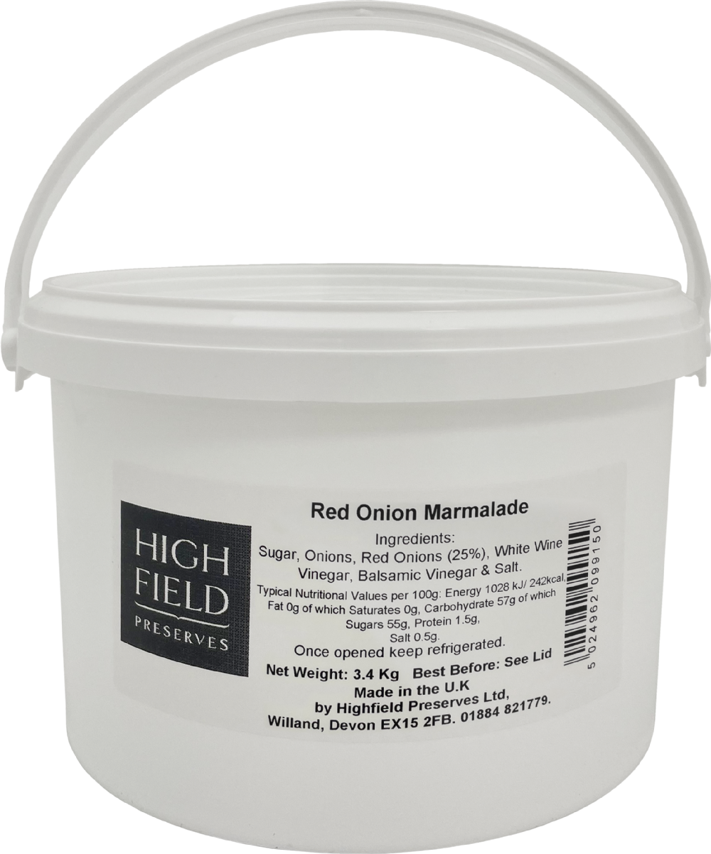 HIGHFIELD Red Onion Marmalade - 3L Tub