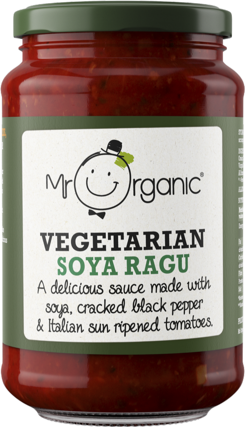 MR ORGANIC Vegetarian Soya Ragu Pasta Sauce 350g