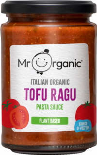 MR ORGANIC Italian Organic Tofu Ragu Pasta Sauce 350g