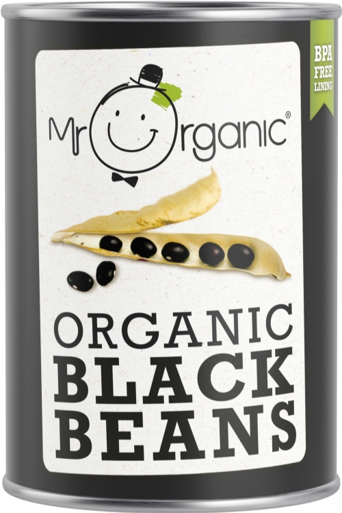 MR ORGANIC Organic Black Beans 400g