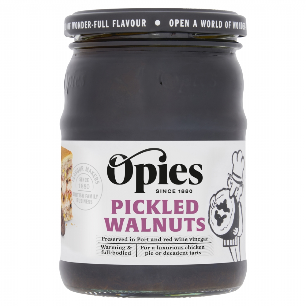 OPIES Pickled Walnuts with Ruby Port 370g