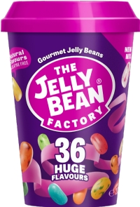 THE JELLY BEAN FACTORY 36 Huge Flavours Mix - Cup 200g
