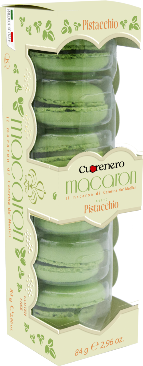 CUORENERO Macaron - Pistachio 84g