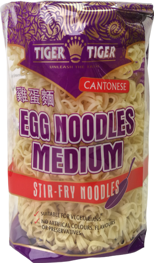 TIGER TIGER Egg Noodles - Medium 250g